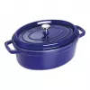 Cocotte de ferro fundido Staub 4,25 L, 29 cm, azul