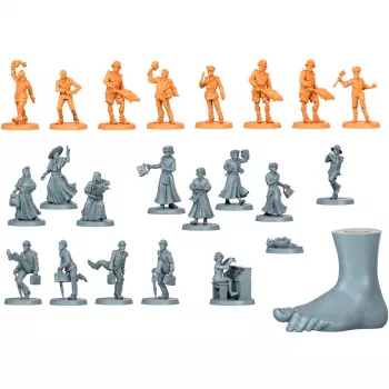 Zombicide 2.ª Edição - Monty Python's Flying Circus, expansão de jogo de tabuleiro