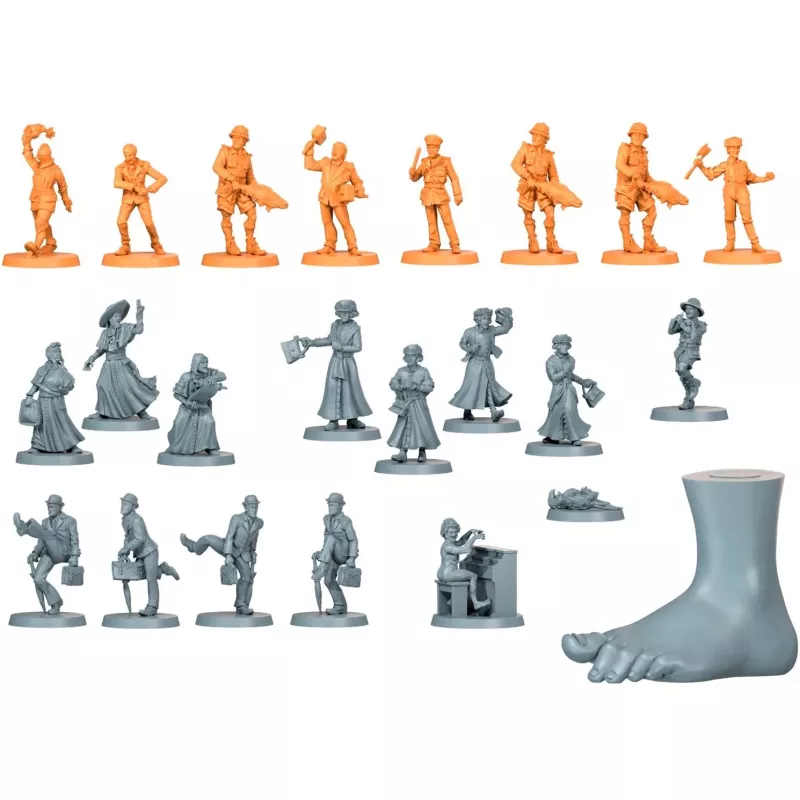 Zombicide 2.ª Edição - Monty Python's Flying Circus, expansão de jogo de tabuleiro