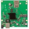 Mikrotik RBM11G router com fios preto, verde, cinzento