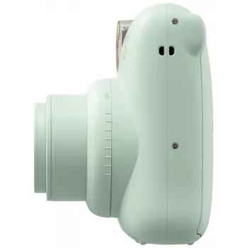 Máquina fotográfica instantânea Fujifilm Instax Mini 12 verde — imagem 86x54 mm, filme 62x46 mm, distância focal equiv. 60 mm