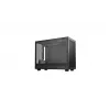 DeepCool CH160 PLUS R-CH160-BKNGM0-G caixa compacta para computador (SFF), Mini-ITX/Micro-ATX, vidro temperado, preta