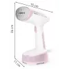 Escova a vapor Tefal DT3050, 1300 W, vapor 20 g/min, depósito 0,12 L, cabo 2,6 m, rosa