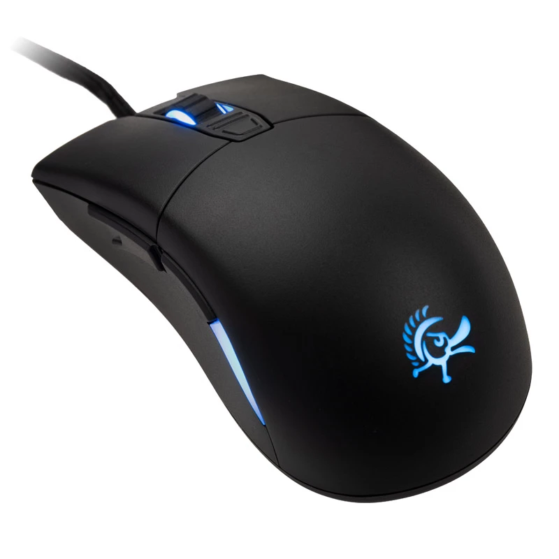 Rato Ducky Secret M Retro para destro USB Type-A ótico 16000 DPI