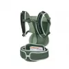 Mochila de transporte para criança Osprey Poco Soft (modelo 10006178/818/O/S) em verde — mochila de transporte com armação para caminhadas com crianças pequenas