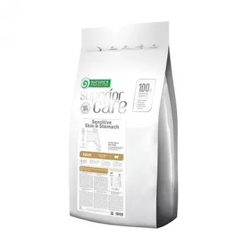 Ração seca para cães nature’s protection Superior Care Skin & Stomach Adult Small borrego 10 kg — para cães adultos de raça pequena
