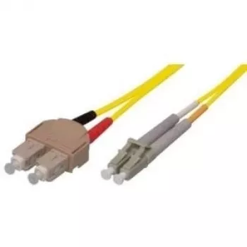Tecline exertis Connect - Cabo patch - SC monomodo (M) para LC monomodo (M) - 10 m - fibra ótica - 9/125 micrómetros - amarelo (39989610)