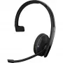EPOS 1000896 headset over-ear Bluetooth mono preto com cancelamento de ruído