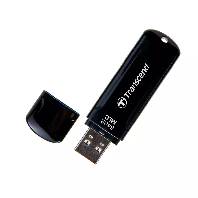 Transcend JetFlash 750 Endurance Series TS64GJF750K pen USB, 64 GB, USB 3.1 Gen 1, MLC, preto piano