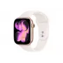 Apple Watch Series 11 GPS 46 mm caixa de alumínio ouro rosa com banda desportiva rosa claro – S/M | Apple
