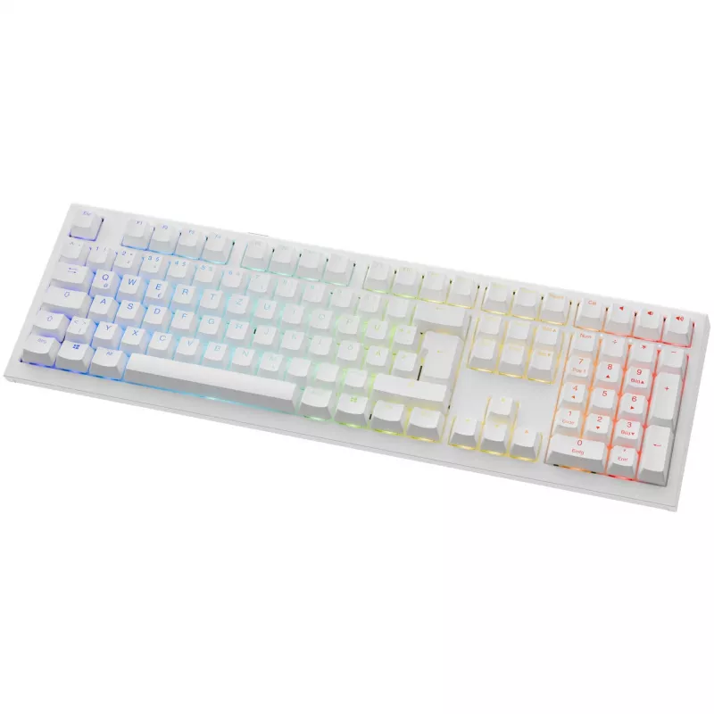 Teclado gaming sem fios Ducky One X, indutivo