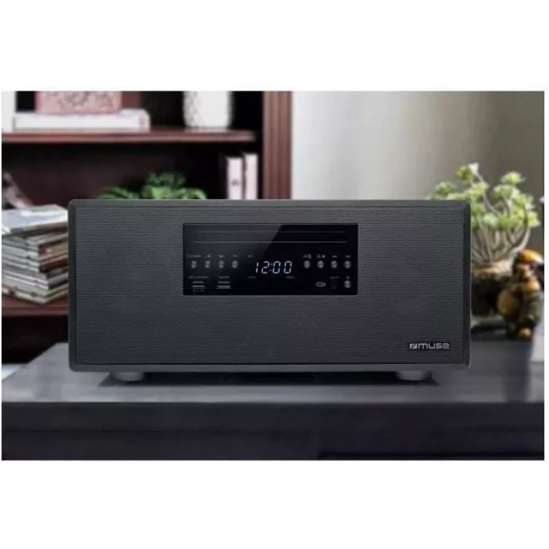 Muse | Micro sistema Bluetooth | M-692 BTC | Sim | 2 x 30 W | Bluetooth | preto | Funções NFC | Ligação sem fios