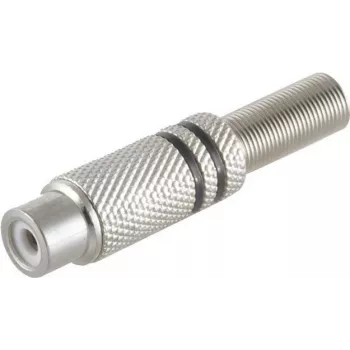 Conector fêmea Cinch ShiverPeaks 52001-S metal, 6 mm, preto