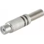 Conector fêmea Cinch ShiverPeaks 52001-S metal, 6 mm, preto