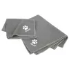 Toalha de microfibra VILEDA 172651 para gatos e cães, cinzento, 650×1000 mm, poliamida