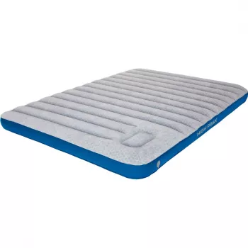 Colchão de ar High Peak 40045, colchão duplo, azul, cinzento-claro