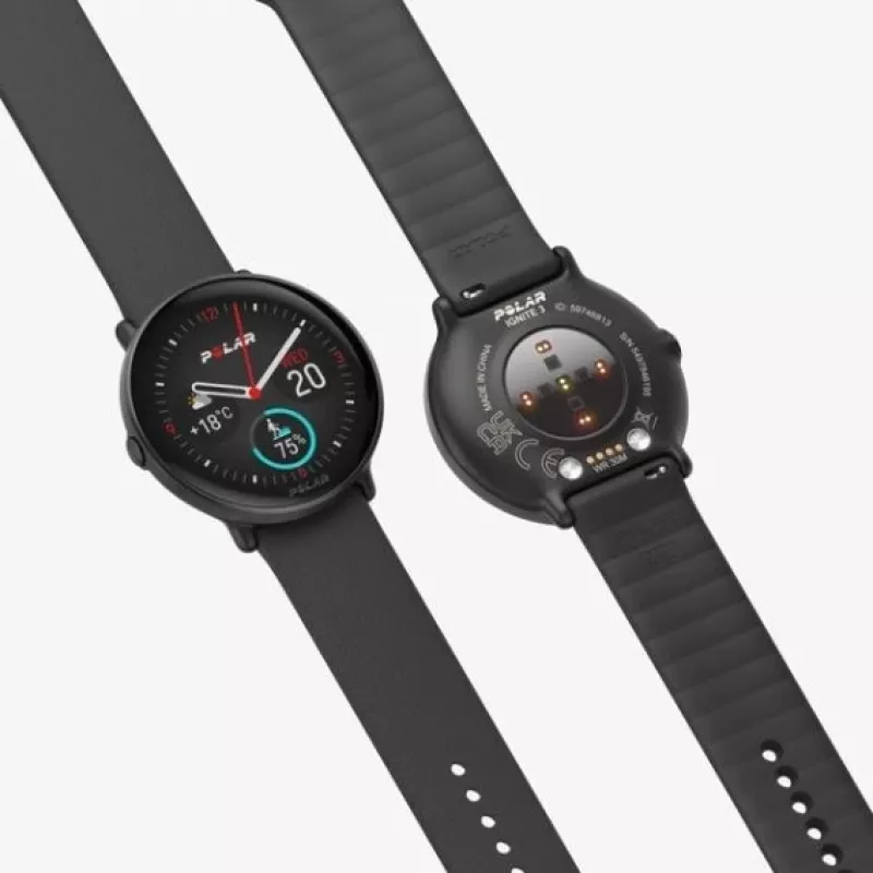 Polar Ignite 3 - Relógio desportivo com pulseira - silicone - tamanho da pulseira: S/L - ecrã 3,3 cm (1,28