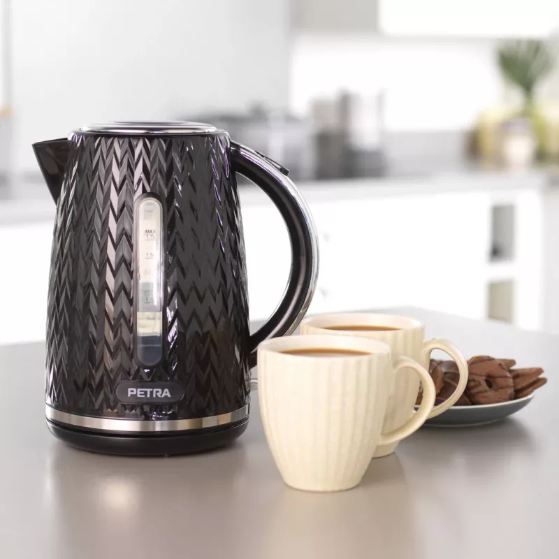 Chaleira Petra 1,7 l 2200 W preta