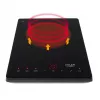 Placa de cozinha Adler AD 6513 Preta Aparelho de mesa 29 cm Zona Placa de indução 1 Zona(s)