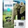 Epson Elephant embalagem individual ciano 24XL Claria Photo HD tinta, ciano, 1 unid.