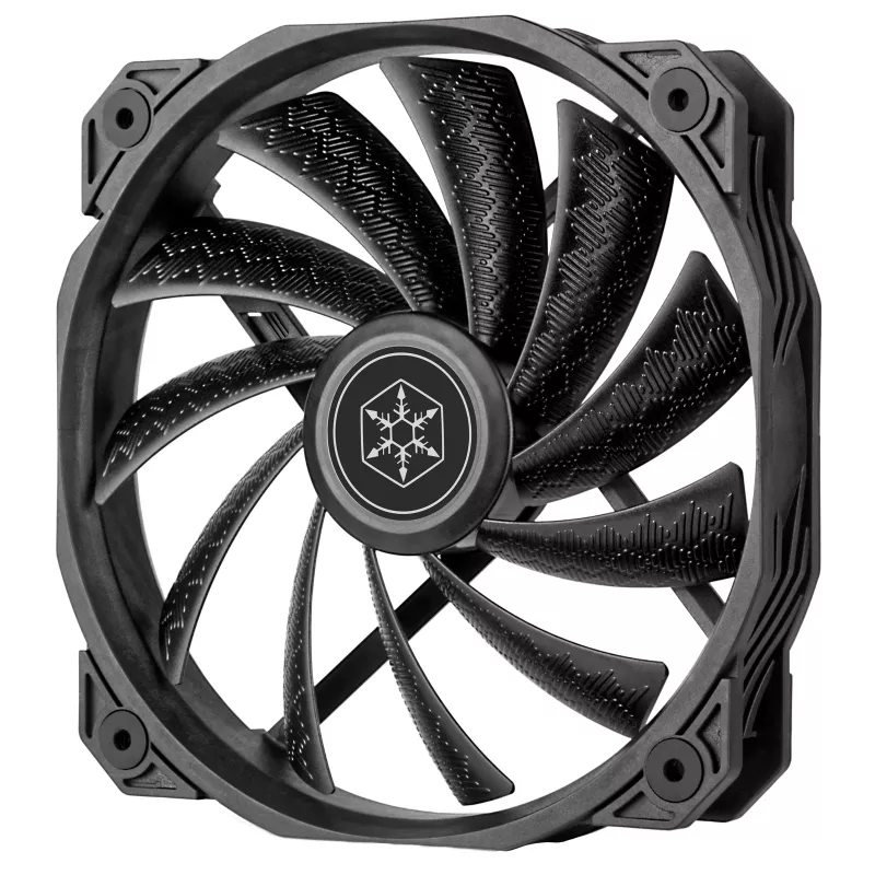 Ventoinha SILVERSTONE SST-SF160B 160mm preta ventoinha axial