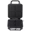Máquina de waffles Adler AD 3083 – 4 waffles quadrados 10×10 cm, 1200 W, temperatura ajustável, revestimento antiaderente, pegas frias