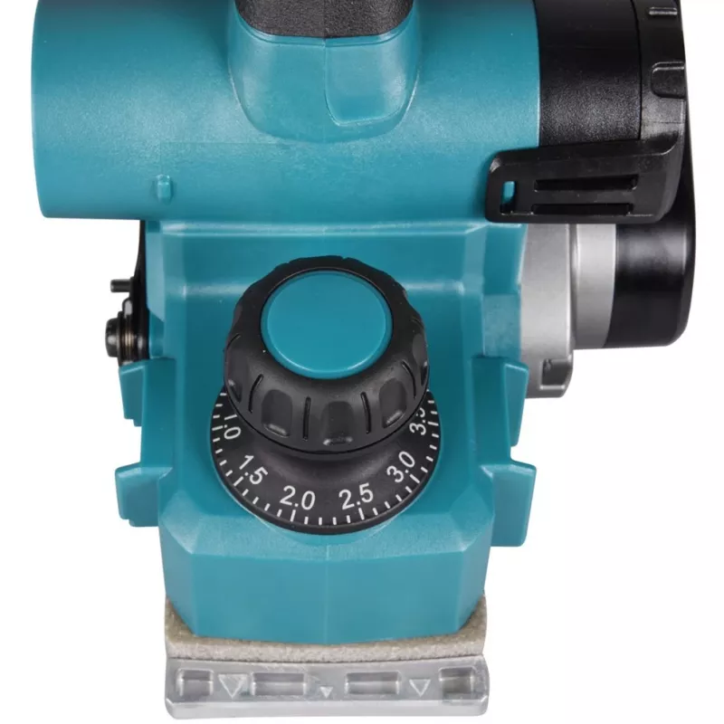 Plaina a bateria KP001GZ, 40 volts, plaina elétrica azul/preto, sem bateria e sem carregador