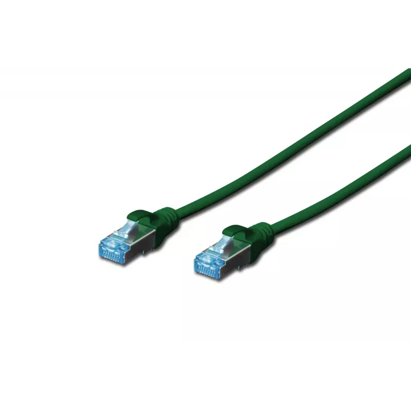 Cabo de rede Digitus CAT 5e SF/UTP RJ-45 3 m verde