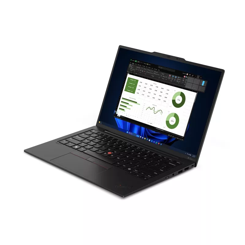 Lenovo ThinkPad X1 Carbon Gen 12 Core™ Ultra 7 155U 2TB SSD 16GB 14 WUXGA (1920x1200) IPS WIN11 Pro PRETO Teclado retroiluminado 1 ano de garantia