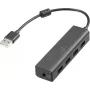 Renkforce RF-6382720 Hub USB 4 portas USB-A USB 2.0 480 MBit/s Preto RF-USBH-110 (RF-6382720)