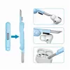 Gembird kit de limpeza universal portátil 7 em 1 - branco