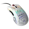 Rato gaming Glorious Model D - branco, brilhante + fita aderente - preto