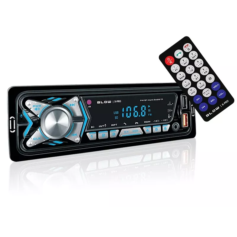 Rádio auto BLOW X-PRO MP3/USB/micro USB/BLUETOOTH preto