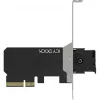 ICY DOCK MB305M4P-B gaveta amovível M.2 NVMe SSD para placa adaptadora PCIe 4.0 x4