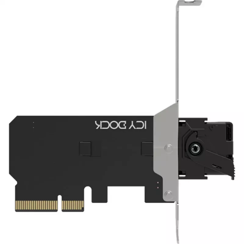 ICY DOCK MB305M4P-B gaveta amovível M.2 NVMe SSD para placa adaptadora PCIe 4.0 x4