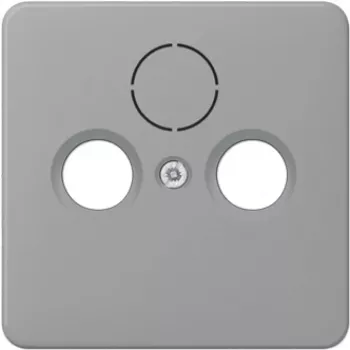 Jung Tampa para tomada de antena cinzento CD 561 SAT gr (CD561SATGR)