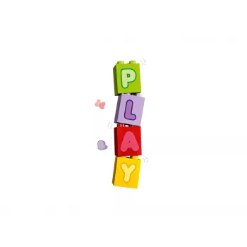 Brinquedo de construção LEGO DUPLO 10421 Camião ABC, 36 peças, 2 minifiguras, a partir de 2 anos, dimensões 110 × 140 × 70 mm