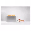 Torradeira ZWILLING 53009-000-0, 2 fatias, 1800 W, aço inoxidável acetinado, 7 níveis de tostagem, ranhuras longas