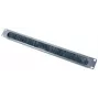 Painel de gestão de cabos APC AR8429 1U preto, 483 mm de largura, 15 mm de profundidade