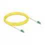 Cabo de fibra ótica InfiniBand DeLOCK 10 m LC LC/APC amarelo