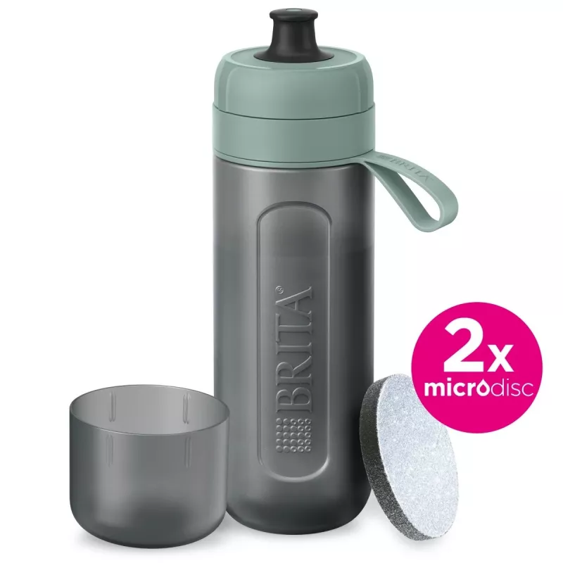 Garrafa de filtragem de água Brita Sports Active verde-escuro, verde