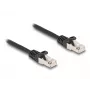 Cabo DeLOCK RJ50 macho para RJ50 macho S/FTP 0,5 m preto