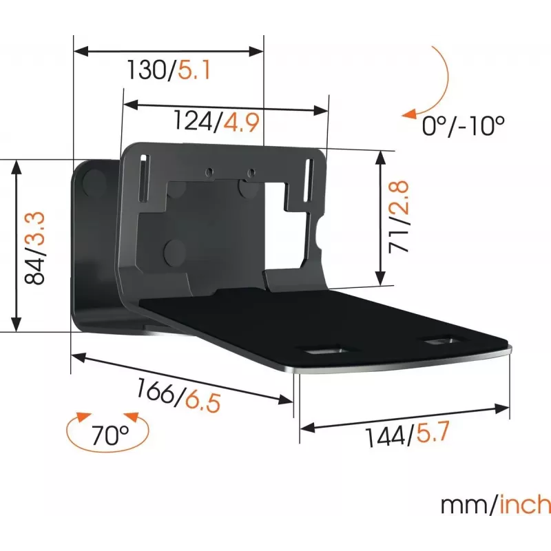 Suporte para coluna Vogels SOUND 3205 Universal L, 15 kg