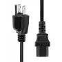 Cabo de alimentação ProXtend PC-BC13-001 1 m, preto, cabo de alimentação para aparelhos e PCs