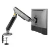 Suporte para monitor gaming NanoRS 17-32 com iluminação LED RGB suporte de mesa altura ajustável giratório inclinável máx. 9 kg VESA 75x75 / 100x100