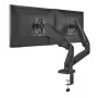 Braço para monitor up up Economical Interactive Counterbalance Braço duplo para monitor Preto mate VESA 75x75/100x100