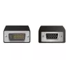 VGA 15 pinos conector fêmea para DVI 24+5 ficha DeLOCK 65016
