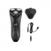 Máquina de barbear rotativa Remington R3600 preta a pilhas 40 min