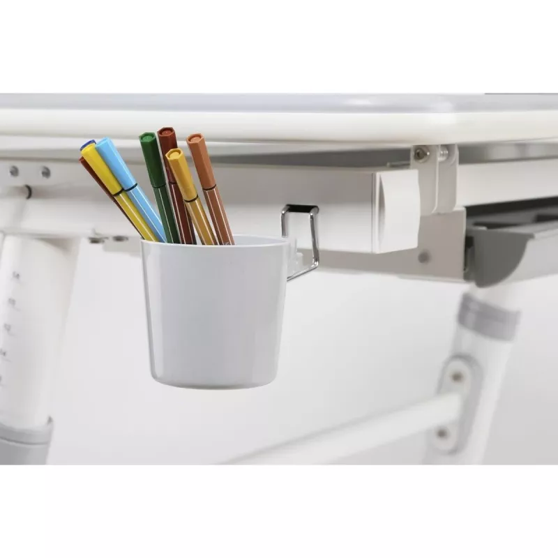 Secretária infantil ergonómica de altura ajustável Ergo Office, cinzento, máx. 100 kg, ER-417 2cz