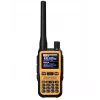 Walkie-talkie portátil Baofeng UV-5R Mini com função de carregamento USB-C, Bluetooth, VHF/UHF, 5 W, 1600 mAh, laranja